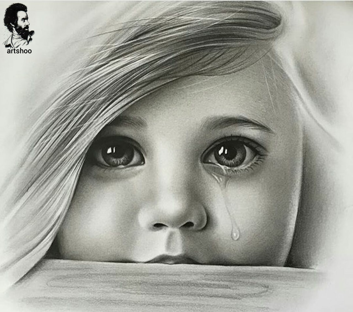 مدل کودک سیاه قلم